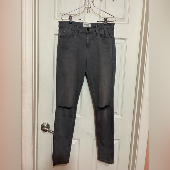 FRAME Denim Le Skinny De Jeanne Jeans Liberty 30 - Picture 3 of 9